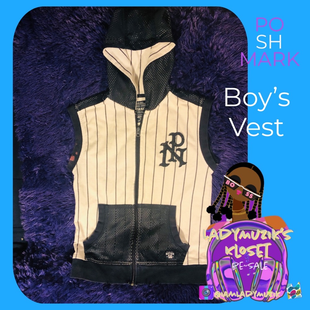 Boy’s Hooded Vest   #WTB3-229-A